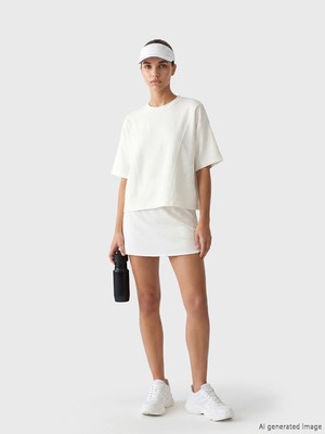 Lc Waikiki Yeni Sezon Beli Lastikli Mini Şort Etek