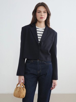 Lc Waikiki Yeni Sezon Kadın Crop Blazer Ceket