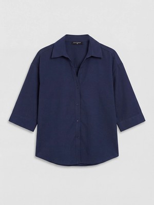 Lc Waikiki Yeni Sezon Oversize Kadın Gömlek