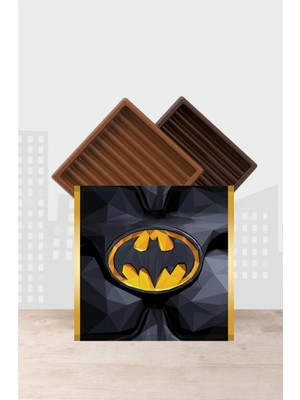 Neşeli Günlerim Batman Temalı Doğum Günü Parti Malzemeleri Seti Çikolata Sargısı *20'li