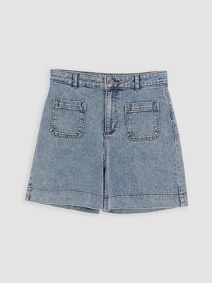 Lc Waikiki Yeni Sezon Regular Fit Kadın Jean Şort