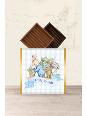 Neşeli Günlerim Peter Rabbit Tavşan Temalı Çikolata Sargısı *20'li