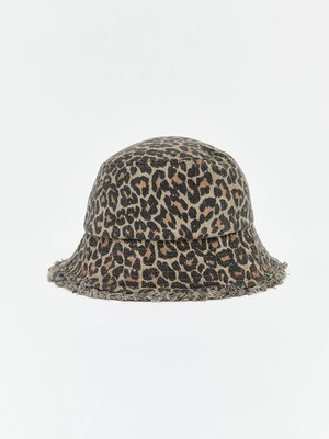 Lc Waikiki Yeni Sezon Leopar Desenli Kadın Bucket Şapka