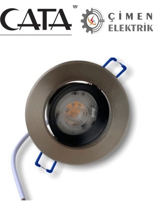 Luord - Store Ct 5252 Cata 7W Satin Gövde LED Spot Armatür Beyaz Işık 6400K