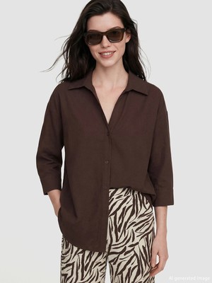 Lc Waikiki Yeni Sezon Oversize Kadın Gömlek