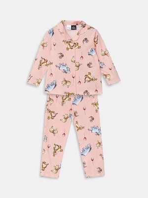 Lc Waikiki Yeni Sezon Winnie The Pooh Baskılı Kız Çocuk Pijama Takım