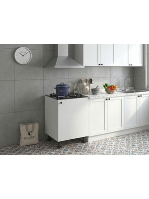 Kenz Life Kenzlife Ocak Dolabı Kamuranmdf Byz 85*60*56 Mutfak % 100 Mdf Gövde Arkalıksız