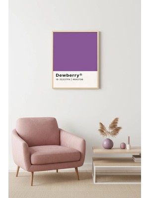 Huhuli Doğal Ahşap Çerçeveli Retro Tablo - Modern Dekoratif Baskı | HUHU2470