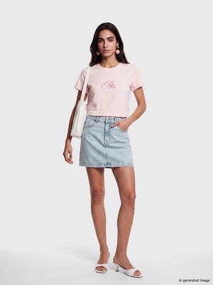 Lc Waikiki Yeni Sezon Regular Fit Mini Jean Etek