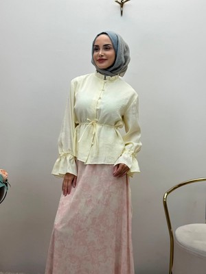 JOOQSTORE Desenli Etek Takım