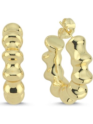 Merano Design Bubble Gold Küpe