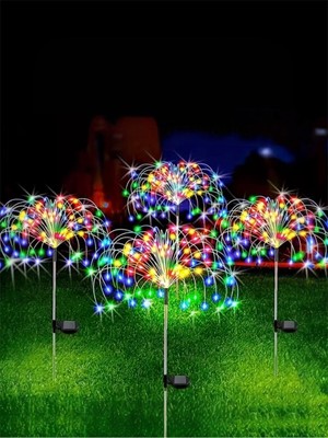 Empressco Renkli LED Bahçe Aydınlatması, Güneş Enerjili, Dış Mekan Işıklandırma