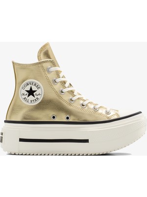 Converse Chuck Taylor All Star Lift Double Stack Unisex Sarı Sneaker