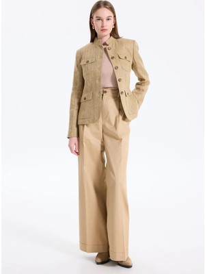 Lauren Ralph Lauren Camel Kadın Standart Pantolon 200970940