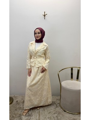 JOOQSTORE Çiçekli Etekli Takım