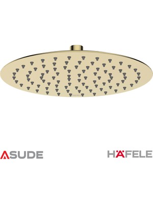 Hafele Neo R Tepe Duşu Mat Altın