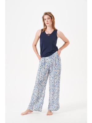 Pjs Kadın Lacivert Pijama Takım 29013