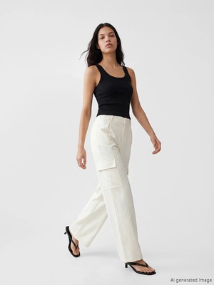 Lc Waikiki Yeni Sezon Regular Fit Kadın Kargo Pantolon