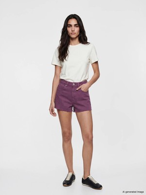 Lc Waikiki Yeni Sezon Regular Fit Kadın Jean Şort