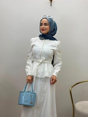 JOOQSTORE Çiçekli Etek Takım