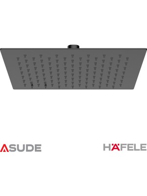 Hafele Neo S Tepe Duşu Mat Siyah