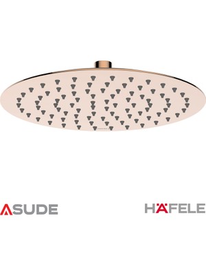 Hafele Neo R Tepe Duşu Parlak Rose