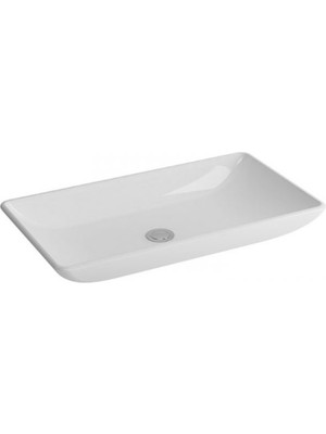 Newarc Domıno Tezgah Üstü 70*40 cm Deliksiz Lavabo
