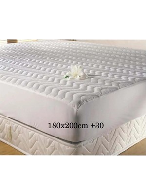 Özdilek Kapitoneli Fitted Pamuklu Sıvı Geçirmez Battal Çift Kişilik Alez (180X200+30)