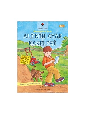 Tübitak Yayınları Ali'Nin Ayak Kareleri - Matematik Her Yerde Ciltsiz Kitap 32 Sayfa Türkçe Eğlenceli Öğrenim