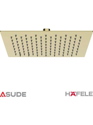 Hafele Neo S Tepe Duşu Mat Altın