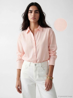 Lc Waikiki Yeni Sezon Oversize Kadın Gömlek