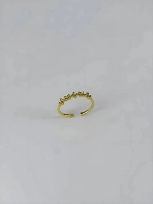 MiraLive 14 K Gold Kaplama Zirkon Taşlı Yüzük