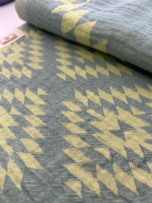 Kilim Desen Peştemal %100 Organik Pamuk Doğal Boyalı El Yapımı Peştemal 100*180 cm
