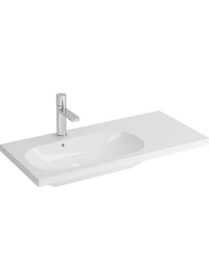 Newarc River Etajerli Lavabo Beyaz