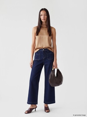 Lc Waikiki Yeni Sezon Straigt Fit Kadın Jean Pantolon
