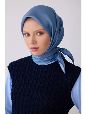 Belli Twill Ipek Desenli Eşarp 4305D