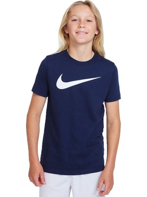 Nike Dri-Fit Park Çocuk Tişört Lacivert CW6941-451