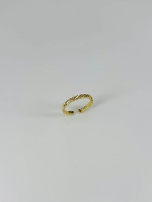 Marsilyan 14 K Gold Kaplama Zirkon Taşlı Yüzük