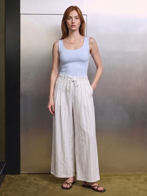 Dilvin 20977 Kalın Askılı Basic Top-Açık Mavi