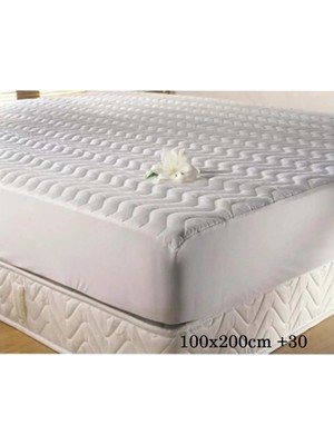 Özdilek Kapitoneli Fitted Pamuklu Sıvı Geçirmez Tek Kişilik Alez (100X200+30)