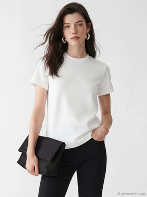 Lc Waikiki Yeni Sezon Soft Touch Kadın Tişört