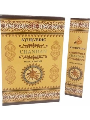 Ett Ayurvedic Chandan Aromalı Tütsü Chandan.
