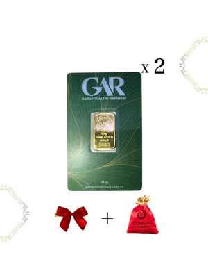 Victoria Gold 2 Adet 10gr 24 Ayar (995) Altın