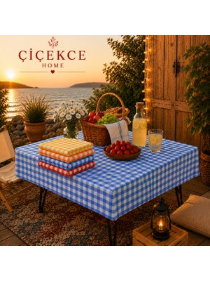 ÇİÇEKCE HOME Pötükare Çok Amaçlı Piknik Örtüsü - Sofra Bezi 1 Adet