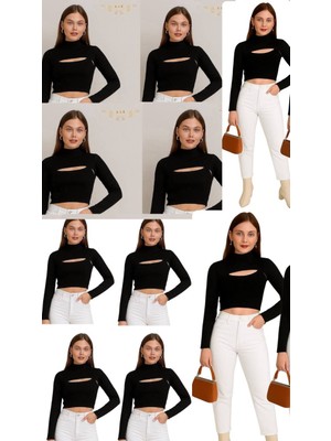 ALDAIYR 10 Adet Yakalı Boyunluklu Kolluk