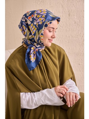 Silk Home Twill Ipek Desenli Eşarp 11531