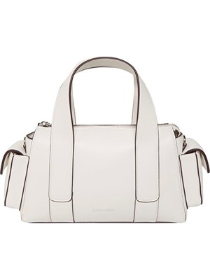 Calvin Klein Kadın Webbing Strap Pocket Omuz Çantası