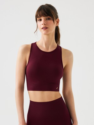 Jerf Vella Racerback Konfor Sport Bra Bordo