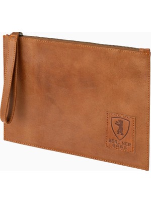 Berliner Bags Dirk Vintage Hakiki Deri Unisex Evrak ve Pasaport Dosyası
