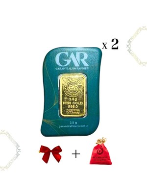 Victoria Gold 2 Adet 2,5 gr 24 Ayar (995) Altın